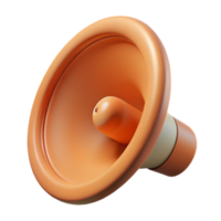 dramatic creative Speaker Cone Close Up View Isolated high resolution png