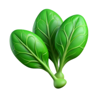 stunning rustic Spinach Leaves Fresh Green Isolated png