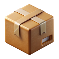magnificent modern Square Cardboard Box with Open Lid Transparent Background high resolution png