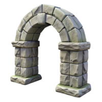 magnificent abstract Stone Archway Rustic Texture Transparent Element professional png