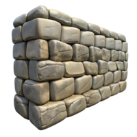 serene artistic Stone Wall Texture Isolated original png