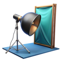 stunning classic Studio Lighting Setup with Softbox Cutout high resolution png