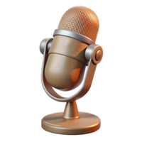 magnificent abstract Studio Microphone Side View Cutout Transparent Background authentic png