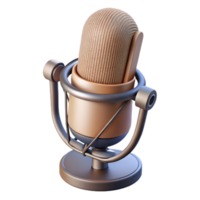 vibrant classic Studio Microphone with Pop Filter Isolated Transparent Background exclusive png