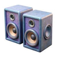 extraordinary modern Studio Monitors Angled Perspective Transparent Background authentic png