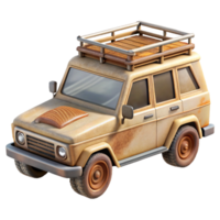 stunning rustic Suv with Roof Rack Transparent high quality png