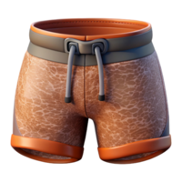 serene traditional Swim Trunks Mesh Lining Inner View Cutout premium png