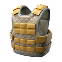 beautiful rustic Tactical Vest Front View Isolated high quality png