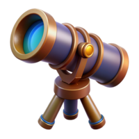 serene abstract Telescope Observation Lens Detailed View Cutout png