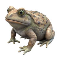 serene rustic Toad Camouflaged on Ground Isolated original png