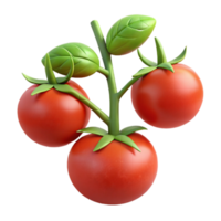 stunning creative Tomato Plant with Ripe Tomatoes Cutout detailed png