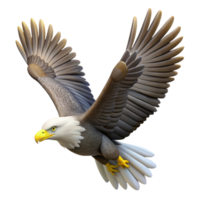 magnificent contemporary Top View Soaring Eagle Transparent Background authentic png