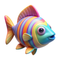 impressive abstract Tropical Fish School Colorful Isolated Element high quality png
