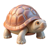 deslumbrante minimalista tartaruga se escondendo dentro Concha transparente fundo exclusivo png
