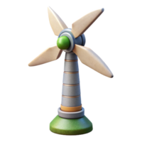 stunning rustic Urban Farm Wind Turbine Isolated Sustainable Energy high resolution png
