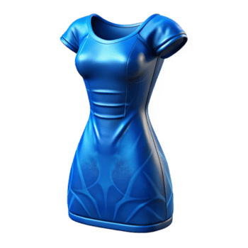 deslumbrante abstrato urbano moda vestir azul isolado em transparente fundo autêntico png