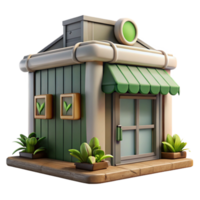 extraordinary abstract Vertical Farm Exterior with Solar Panels Transparent Background high quality png