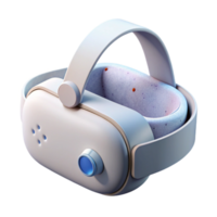 wonderful rustic Virtual Reality Headset White Cutout premium png