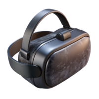 magnificent artistic Vr Headset with Black Matte Finish Transparent Background high resolution png