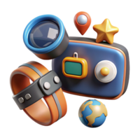 elegant creative Vr User Interface Elements Isolated authentic png