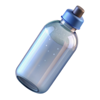 vibrant artistic Water Bottle Empty and Ready to Fill Transparent Background authentic png