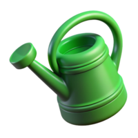 wonderful abstract Watering Can Green Plastic Isolated Cutout on Transparent Background exclusive png