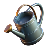 impressive rustic Watering Can Top View Cutout high resolution png