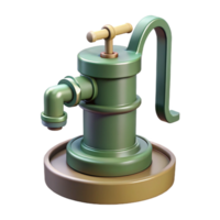 wonderful classic Water Pump for Hydroponics Side View Isolated authentic png