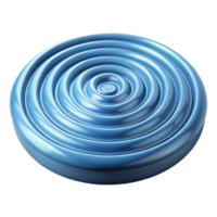 vibrant contemporary Water Ripple Effect Concentric Circles Isolated premium png
