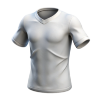 elegant minimalist White Cotton T Shirt Front View Cutout Transparent Background exclusive png