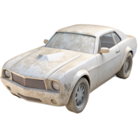 impressive traditional White Coupe Front Angle Isolated original png