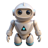 magnificent vintage White Delta Robot High Angle Transparent Background high quality png