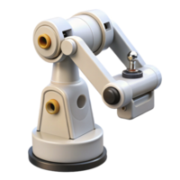 wonderful rustic White Industrial Robot with Touchscreen Cutout high quality png