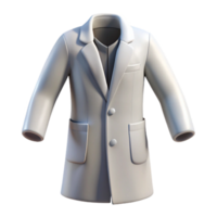 extraordinary contemporary White Lab Coat Front View Isolated Element high quality png