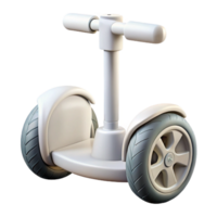 wonderful modern White Segway Front View Isolated high resolution png