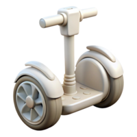 extraordinary modern White Segway Front View Isolated exclusive png