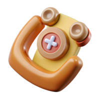 serene modern Wildlife Rescue Phone with Emergency Number Isolated high resolution png