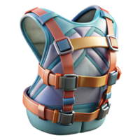 elegant minimalist Windsurfing Harness Secure Straps Close Up Transparent Background professional png