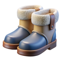stunning modern Winter Boots with Fur Lining Transparent Element high resolution png