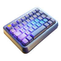 elegant traditional Wireless Keyboard with Backlit Keys Cutout professional png