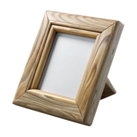 wonderful traditional Wooden Picture Frame with White Mat Transparent Background original png
