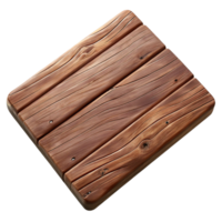 wonderful creative Wooden Plank Texture Top View Isolated professional png