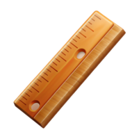 dramatic rustic Wooden Ruler Metric Scale Isolated Transparent Background exclusive png