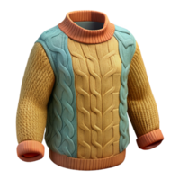 wonderful rustic Woolen Sweater with Cable Knit Cutout professional png