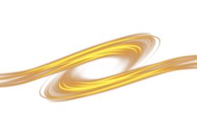 Golden glowing shiny lines effect. Luminous golden lines of speed. Light glowing effect. Light trail wave, fire path trace line and incandescence curve twirl. . Illustration number 89 png