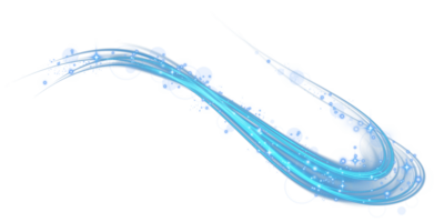 Blue glowing shiny lines effect. Luminous blue lines of speed. Light glowing effect. Light trail wave, fire path trace line and incandescence curve twirl. . Illustration number 55 png