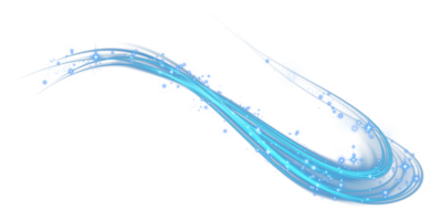 Blue glowing shiny lines effect. Luminous blue lines of speed. Light glowing effect. Light trail wave, fire path trace line and incandescence curve twirl. . Illustration number 54 png