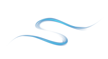Blue glowing shiny lines effect. Luminous blue lines of speed. Light glowing effect. Light trail wave, fire path trace line and incandescence curve twirl. . Illustration number 76 png
