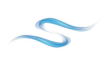 Blue glowing shiny lines effect. Luminous blue lines of speed. Light glowing effect. Light trail wave, fire path trace line and incandescence curve twirl. . Illustration number 75 png