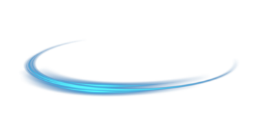 Blue glowing shiny lines effect. Luminous blue lines of speed. Light glowing effect. Light trail wave, fire path trace line and incandescence curve twirl. . Illustration number 74 png